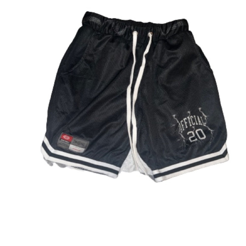 Boohoo man varsity basket ball shorts